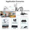 bodateng LIHUA Water Proof RG58 Pigtail R*/F Coaxial Extension Cable 50 (BNC F to BNC F,20M) view 3