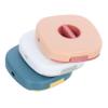 DIYEAH 3pcs Portable Charging Cable Storage Boxes with Stretchable Rotating Design Data Cord Organizer for Tidy Desktop and Mobile Phone Holder Outdoor Use Compatible view 1