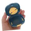 DIYEAH 3pcs Portable Charging Cable Storage Boxes with Stretchable Rotating Design Data Cord Organizer for Tidy Desktop and Mobile Phone Holder Outdoor Use Compatible view 3