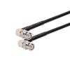 LIHUA Right Angle BNC Adapter R*/F Coax RG174 RG58 RG316 Cable 50  for Video Camera System Extension Pigtail Cord(J,2M) view 3