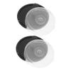 balacoo 2pcs Plastic Dvd Storage Buckets with Open Top Design Empty CD Storage Containers for Compact Disc Organization Space Saving Holders for Discs Each Practical Desktop and Bookshelf view 1