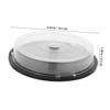balacoo 2pcs Plastic Dvd Storage Buckets with Open Top Design Empty CD Storage Containers for Compact Disc Organization Space Saving Holders for Discs Each Practical Desktop and Bookshelf view 2