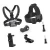 Adjustable Elastics Head Mount for Action Cameras with Antislip Secure Outdoor Sports Helmet Mount Action view 1