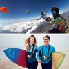 Adjustable Elastics Head Mount for Action Cameras with Antislip Secure Outdoor Sports Helmet Mount Action view 2