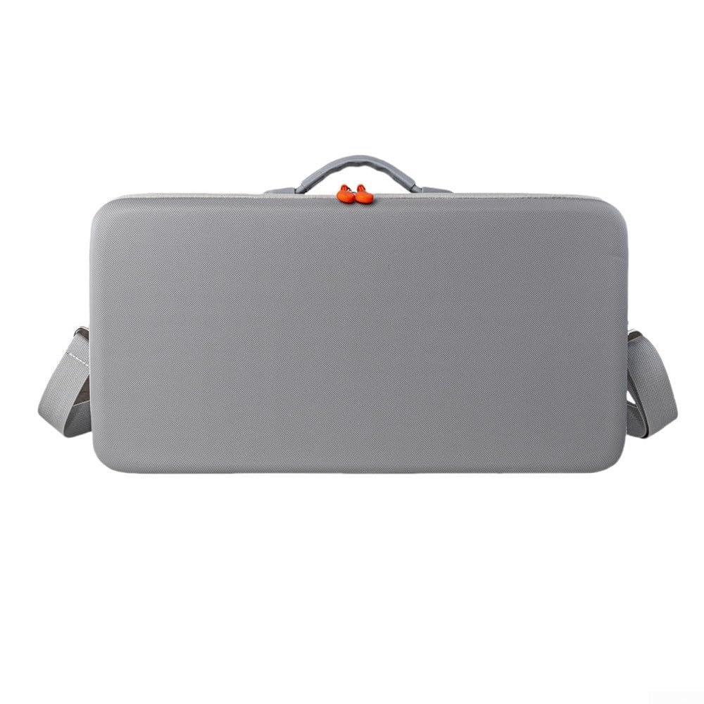 Hard Travel Case for XGIMI MoGo 4 2025 Portable Projector Carrying Bag PU EVA Protection Storage with Custom Fit Design Grey 44x22x10cm