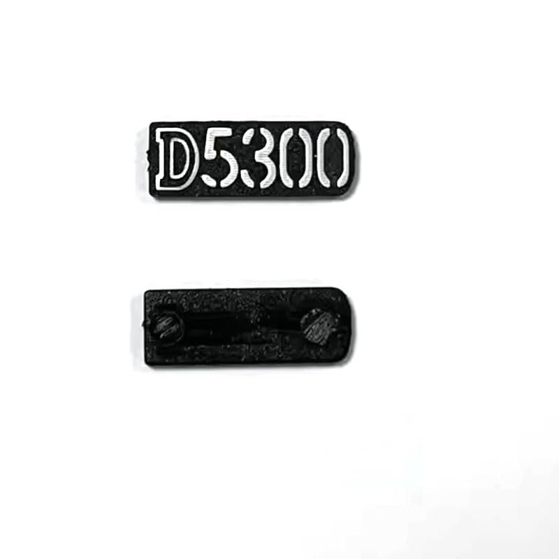 1PC Label for Nikon D5100 D5200 D5300 D550 D5600 Logo Model Nameplate Label (D5300)