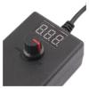 Adjustable Power Adapter AC to DC 3V-12V 3V-24V 9V-24V with Universal Supply Display Screen 12V 1A 2A Switching Charger Adapter(with DC Female Male,US_9V-24V 1A) view 4