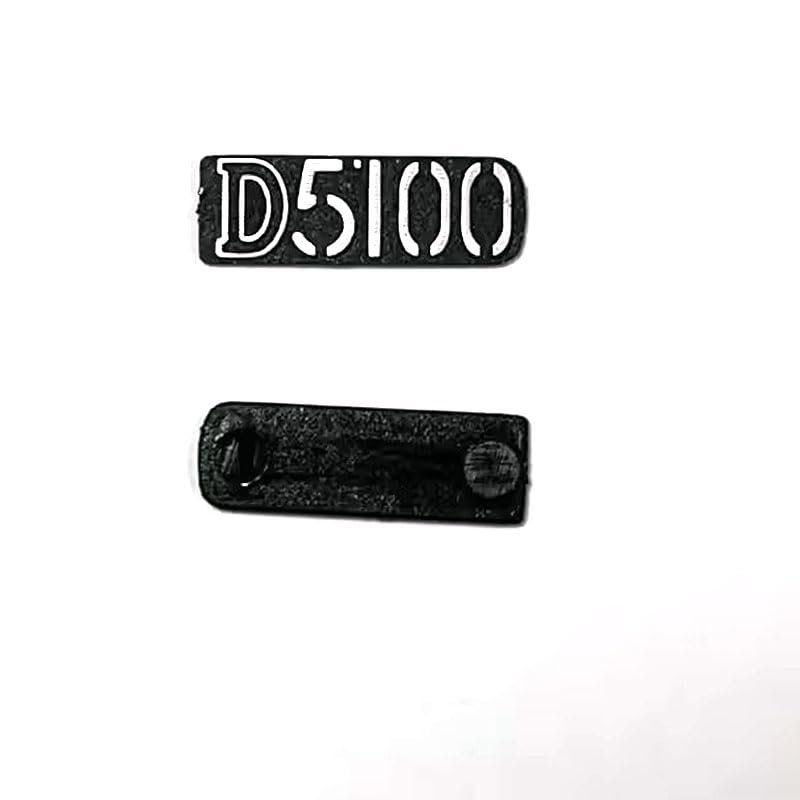 1PC Label for Nikon D5100 D5200 D5300 D550 D5600 Logo Model Nameplate Label (D5100)
