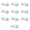 10Pcs Cable Clip Holder Multipurpose Management Holder Set with Adhesive Base for Desk Space Saving Cable view 1