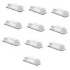 10Pcs Cable Clip Holder Multipurpose Management Holder Set with Adhesive Base for Desk Space Saving Cable view 3