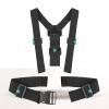 Cameras Chest Harness 5 in 1 Smartphone Chest Mount with Adjustable Length Breathable Elastic Strap for Sports Action Video Recording Hands First Person Perspective view 2