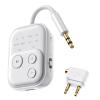 Bluetooth Wireless Transmitter/Receiver Adapter,Supports 2 Headphones2-in-1 Bluetooth Transmitter Receive with aptX Low Latency,3.5mm Aux Audio Jack Adapter for Airplane/Gym/Car Home Stereo System