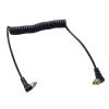 Premium PC Flashing Syncing Cable Reinforced Spring Wire with Secure Threaded Locking Connectors Photography Accessory Threaded Locking PC Syncing Cable view 1