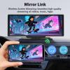 10.26" Wireless CarPlay Screen for Car: 4K Dash Cam & 1080P Backup Camera, Portable Touchscreen Car Stereo for Apple Carplay & Android Auto, GPS Navigation, Mirror Link BT FM Voice Control (ADAS) view 3