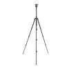 DirectNine Basics Travel Tripod Camera Tripod, Aluminum Alloy 360 Degree Ball Head Portable Travel Tripod for Photography Live Streaming 4KG Bearing, with Adjustable Height and 360 Degree view 4