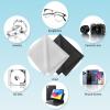 LOJWRY Glasses Cleaning Cloth 30 Pcs - 6*7in, Ultra Soft, Individually Wrapped, Streak-Free, Microfiber Eyeglass Cleaning Cloth for Eyeglass, Screen, Readers, Sunglasses, Laptops, Tablets, Phones Etc. view 4