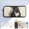 BWQJKUO 3Pcs Skunk Printed Backpack for Lightweight High-capacity Backpack With Lunch Bag Pencil Bags view 4