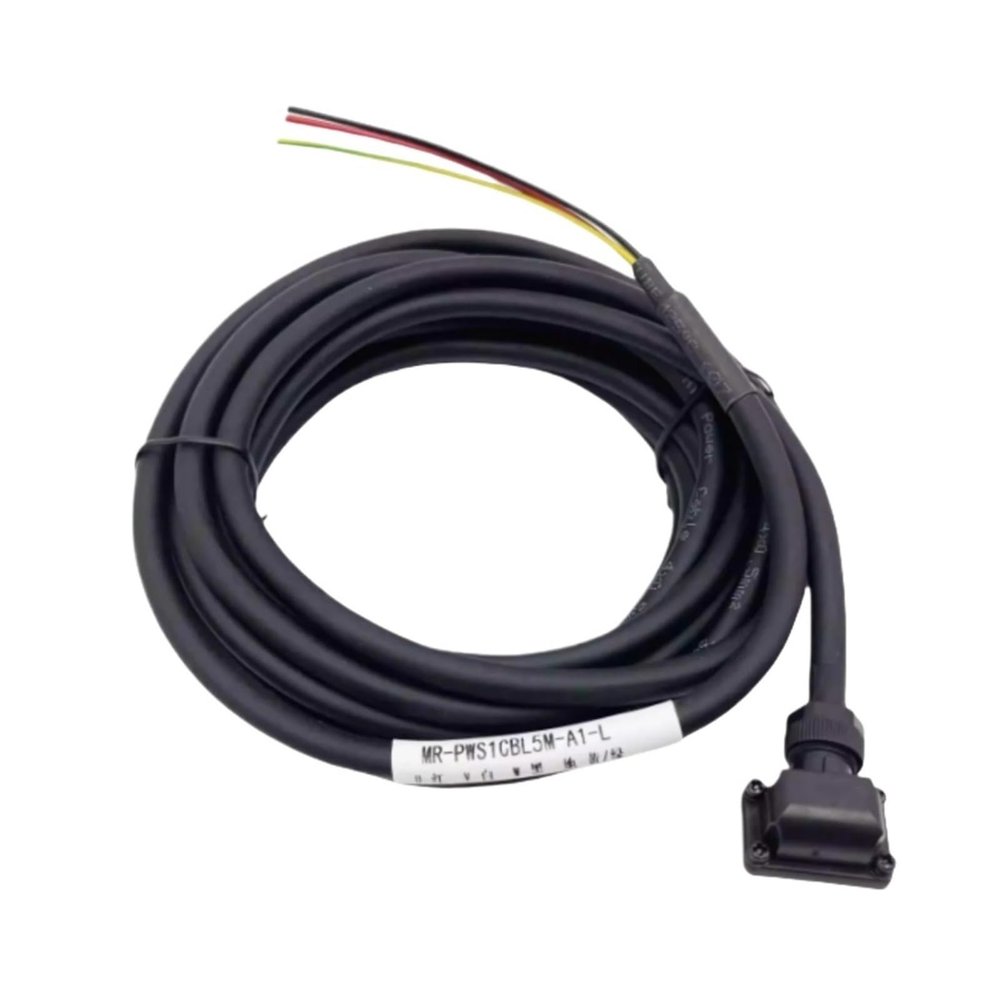 WENBIXIA MR-PWS2CBL03M-A1-L MR-PWS1CBL2M-A1-L/H MR-PWS1CBL5M-A2-H MR-PWS1CBL10M-A1-L Motor Power Cable MR-PWS1CBL Series(MR-PWS1CBL5M-A2-L)