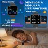BIGGERFIVE Kids Watch No Phone Needed, 1.8" Amoled Smart Fitness Watch Pedometer, Heart Rate, Sleep Tracker, 30m Waterproof, Step Counter, Puzzle Games, 100+ Dials, Gifts for Boys Girls 5-16, Black view 4