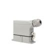 Aviation Connector HDC-HA-016-1, 16 Pins 16A Waterproof Socket for Industrial Automation and Machinery(Side exit) view 1