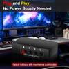 FlyroadUp RCA AV Switch 4 in 1 Out Composite Video Switcher L/R Audio Selector Box view 3