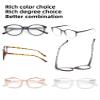 FoxMook 3-Pack Blue Light Blocking Glasses Round Women Men Computer Glasses Anti Eye Strain/UV/Glare Gaming Glasses, Black Pink Clear view 4