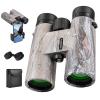 12x42 HD Binoculars for Adults High Powered Binoculars with Upgraded Phone Adapter Waterproof Compact Binocular with Low Light Night Vision for Bird Watching Hunting Outdoor Sports Concerts Camo view 1