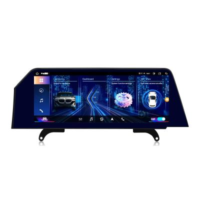 12.3-inch car Radio, Multimedia Video, Stereo, GPS Navigation Suitable for BMW X5/X6 (CCC System) 07-09, Android 13.0 Wireless Player, CarPlay Auto Bluetooth, Original System retained,8+256G