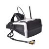 7 Inch HD Display FPV Goggles Head Mounted Monitor With 40CH Receiver HDMI Compatible For Drone Racing And Aerial Photography(Black White) view 1