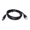 Treayes 8 DIN to RJ45 Adapter Converter ASD-CNU0A08-DVP PLC Cable for Communication KABLE(3m) view 2