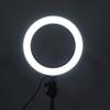 20cm Aluminium Alloy LED Light, Dimmable 3200K 5500K USB Port Photography Lamp, 3 Light Modes with Tripod Selfie Stick view 3