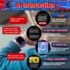 Smart Watch for Kids 1.85" with Fitness Tracker, AI, Sleep Monitor, 22/100+ Sport Modes, DIY Dial, IP68 Waterproof, Step Counter, Heart Rate, Camera, with/Without APP, Gift for 3-12 Years Old Boys view 2