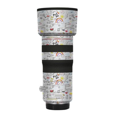 New 70-200 2.8 Z Camera Skin Wrap Lens Skins Protector Anti-Scratch Coat Wrap Cover Sticker for Canon New RF 70-200mm F2.8 L is USM Z(Cute Cartoon)