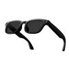 ZXQ Smart AI Camera Sunglasses, Black Frame with Dark Lenses, Digital Recording Eyewear for Photos and Videos,with Microphone for Realtime Translation,Call,Voice Assistant,Open Ear (Black+Dark lens) view 1