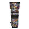 New 70-200 2.8 Z Camera Skin Wrap Lens Skins Protector Anti-Scratch Coat Wrap Cover Sticker for Canon New RF 70-200mm F2.8 L is USM Z(Graffiti White) view 1