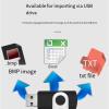 POGHDBXA Handheld Printer, Handheld Inkjet Printer Portable Printer 3D Scanner,Portable Wireless view 3
