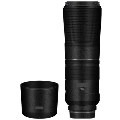 RF 800 11 Camera Lens Sticker for Canon RF 800mm F11 Macro Coat Wraps Film Protector Vinyl Decal Skin(Contour Black Glossy)