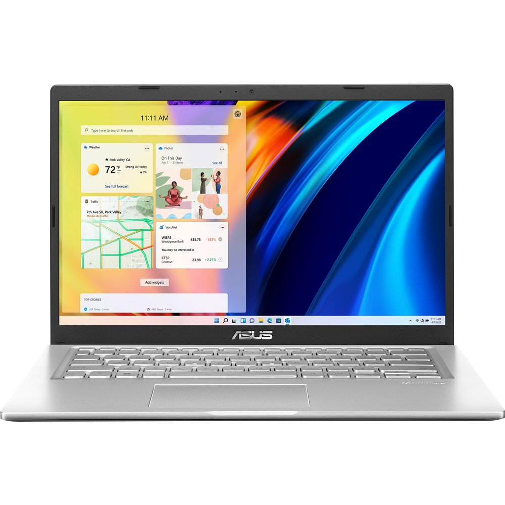 ASUS Vivobook 14 WXGA HD Laptop 2-Core Intel Core i3-1115G4 UHD Graphics 12GB DDR4 1TB NVMe SSD USB-C WiFi AC BT Webcam HDMI1.4 Windows 11 Home w/RE USB