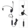 Spryflower Customer Service Headset with Noise Cancelling, Adjustable Microphone, Retractable Headband, Ergonomic Design, Sound for Call Center, Office, Telemarketing view 3