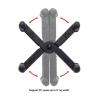 GRCQLWT Laptop Stand,Desktop Computer Support,Desktop Adjustable Sizeors Household CPU Stand Wheels Roll Tower Hosts Tray Pc Accessory-Slip (A) view 2
