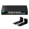 GoodTop 18-Port 2.5GB Switch Unmanaged, Ethernet Switch 2.5 Gigabit, 16 x 2.5G Base-T Ports, 2 x 10G SFP+, Multi-Gigabit 10/100/1000/2500Mbps, Network Switch for Home Office, Plug&Play view 1