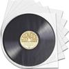 50PCS 12" Anti-static Vinyl Record Inner Sleeves,Protective Clear Plastic Storage Bags for Vinyl Record Anti-dust Anti-scratches Protector view 1