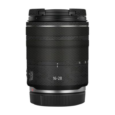 RF 16-28 2.8 Camera Lens Skin Anti-Scratch Sticker for Canon RF 16-28mm F2.8 is STM Vinyl Protective Film Decals(Mamba Black)