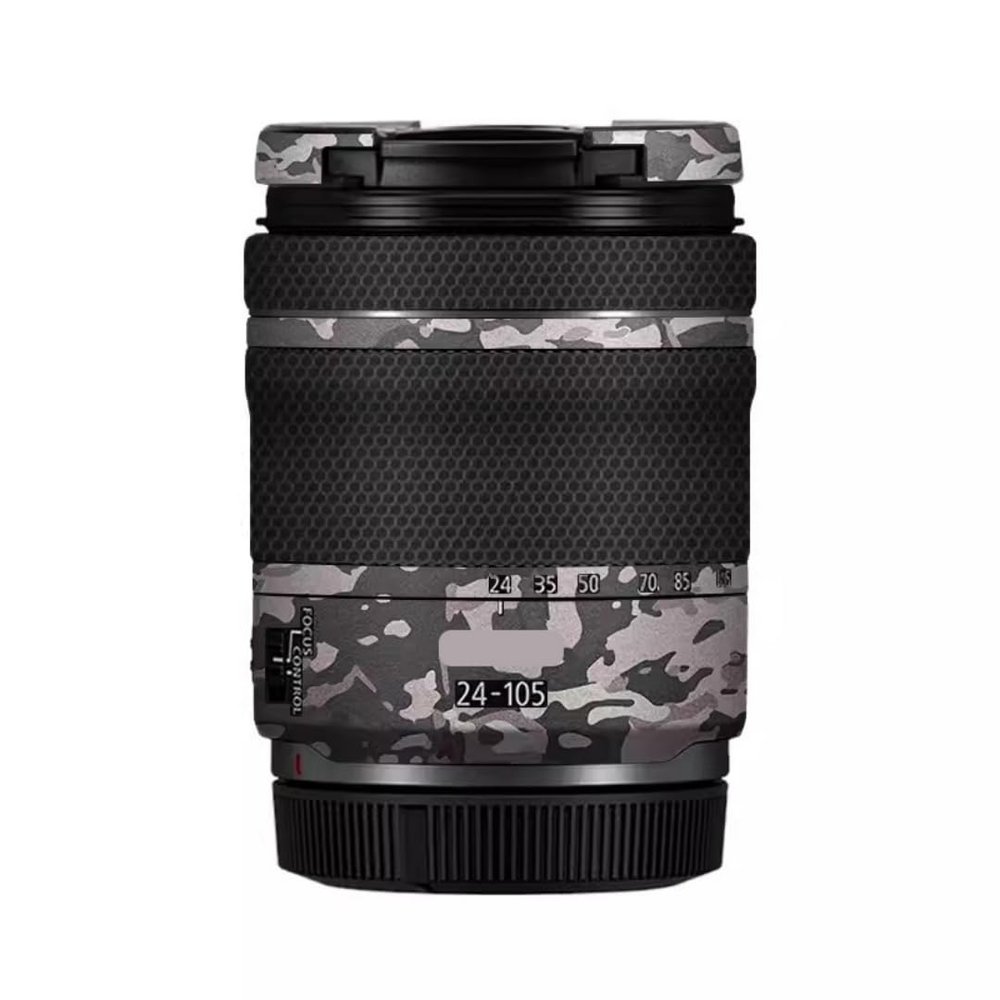 24-105 4-7.1 Anti-Scratch Camera Lens Sticker for Canon RF 24-105mm F4-7.1 STM Wrap Protective Film Protector Skin Cover(Field Camouflage)
