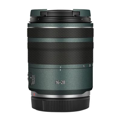 RF 16-28 2.8 Camera Lens Skin Anti-Scratch Sticker for Canon RF 16-28mm F2.8 is STM Vinyl Protective Film Decals(Turquoise Green)