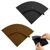 hhfvvda Cone Coffee Filter Holder, 2 PCS, Leather view 1