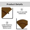 hhfvvda Cone Coffee Filter Holder, 2 PCS, Leather view 3