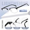 Perfectmiaoxuan Blue Light Blocking Glasses,Computer/Gaming/Screen Glasses for Women or MenAnti Blue Light & UV view 4