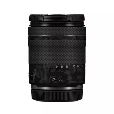 24-105 4-7.1 Anti-Scratch Camera Lens Sticker for Canon RF 24-105mm F4-7.1 STM Wrap Protective Film Protector Skin Cover(Shadow Camo Black)
