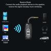 Bewinner 5.4 Transmitter Receiver, 2 in 1 Wireless Audio Adapter with Low Latency, 8M Range, Rotatable Audio Jack for Smartphones Tablets Laptops view 4